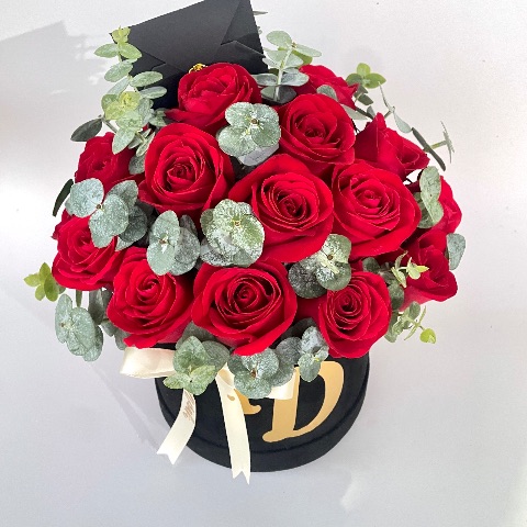 Box de rosas personalizado