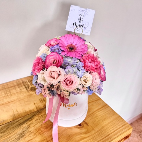 Mini bouquet mixto + gerbera