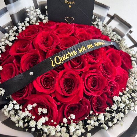 Ramo propuesta petit (15 rosas)